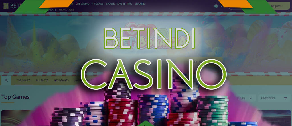 betIndi casino free spins - logo